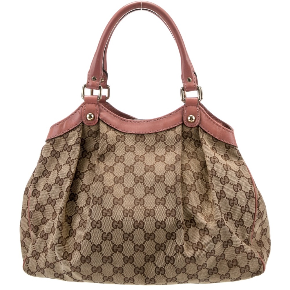 Vintage Gucci Medium GG Canvas Sukey Tote - Picture 4 of 12